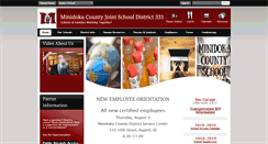 Desktop Screenshot of minidokaschools.org